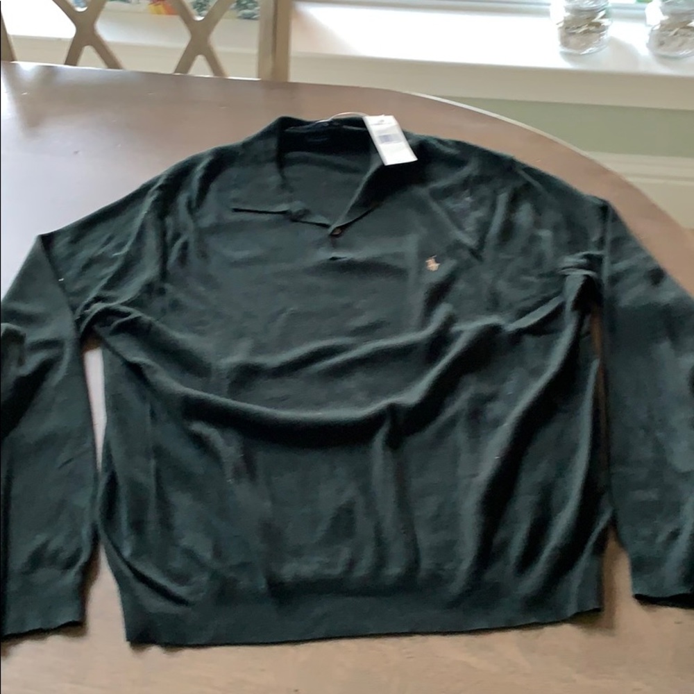 Polo black sweater
